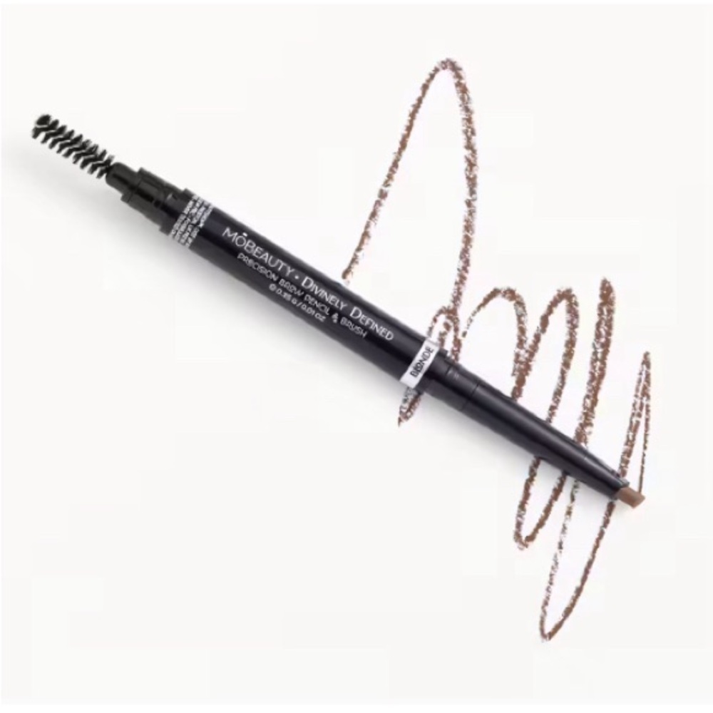 Mo beauty Divinely Defined - Precision Brow Pencil & Brush -Blonde 0.003 Oz.